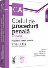 Codul de procedura penala adnotat Vol.2: Partea speciala Ed.2