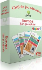Carti de joc educative - Europa. Tari si capitale