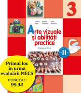 Manual Arte vizuale si abilitati practice clasa a III-a, semestrul al II-lea (contine CD)