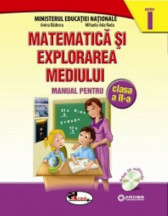 Manual Matematica si explorarea mediului, clasa a II-a, partea I + II, cu 2 CD-uri