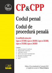 Codul penal. Codul de procedura penala - 5 ianuarie 2021