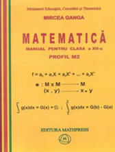 Matematica. Manual pentru clasa a XII-a, Profil M2