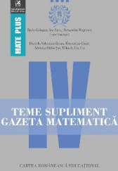 Teme supliment Gazeta Matematica. Clasa a IV-a