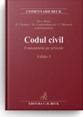 Codul civil. Comentariu pe articole. Editia 3