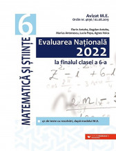 Evaluarea Nationala 2022 la finalul clasei a VI-a. Matematica si stiinte