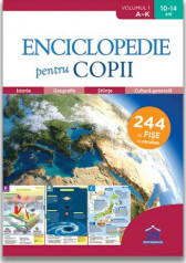 Enciclopedie pentru copii. Volumul 1. A-K. 10-14 ani. 244 de fise de cercetare