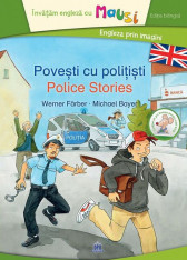 Povesti cu politisti - editie bilingva, contine un joc domino pentru copii
