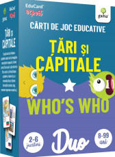 Tari si capitale. Who's who. Carti de joc educative
