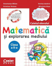 Caiet de matematica si explorarea mediului clasa a II-a (editia 2018)